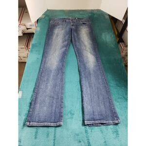 Guess Jeans Size 29 Womens Blue Pants Stretch Denim Mid Rise Bootcut